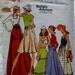 Vintage Sewing Pattern Womens Hippie Boho Skirts - Waist 26.5" Hip 36" Butterick 4089