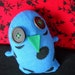 Meet Guido - Whimsical Blue Tap Dancing Owl