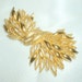 Vintage Lisner Golden Wheat Brooch