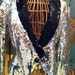 Silver & Black Tux Sequence Jacket