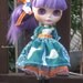 Blythe 50s Inspired Puffed Sleeve Dress, Underskirt & Accessory. (BD24912)