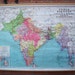 India, Pakistan, Ceylon & Burma Vintage Map