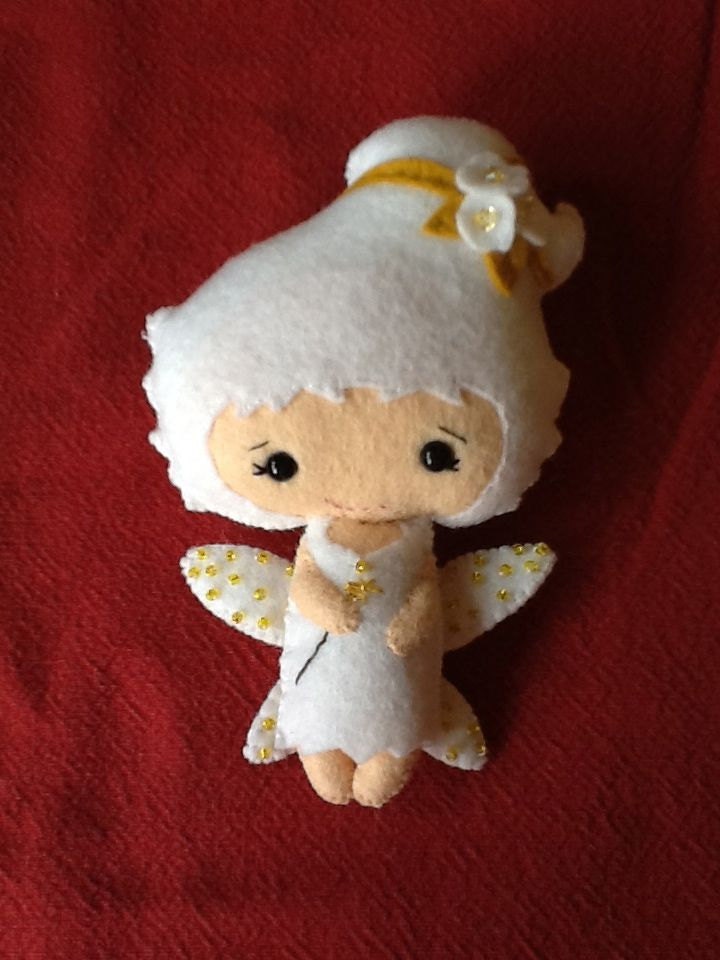 wool felt fairy queen