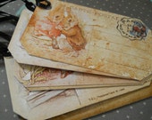 Peter Rabbit Gift Tag Beatrix Potter Il_170x135