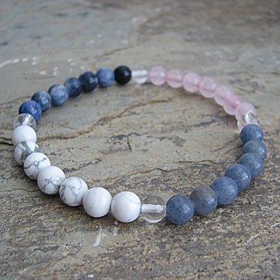 Anger Release Crystal Energy MEDITATION BRACELET