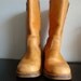 Vintage Leather Campus Boots - Women's Size 10