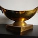 Vintage Brass Bowl or Basket as a Boat