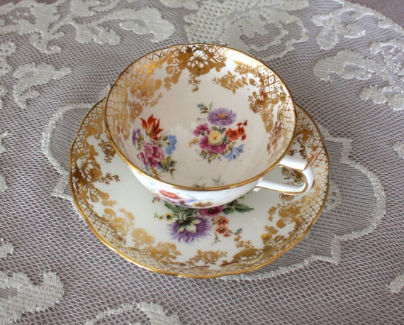 Antique Hammersley Fine Bone China Teacup & by ManTheCapstan