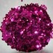 Fuschia Hearts Glitter Small