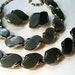 Vintage Lisner Thermoset Parure Charcoal Moonglow Set Necklace Bracelet Earrings