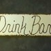 Drink Bar Sign Wood Wedding Reception Dinner Party Liquor Beer Wine Punch Soft Drinks Outdoor Bonfire Rustic barn