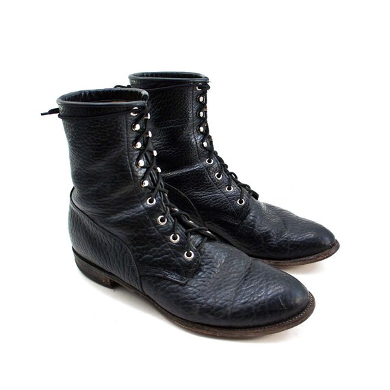 justin bullhide boots
