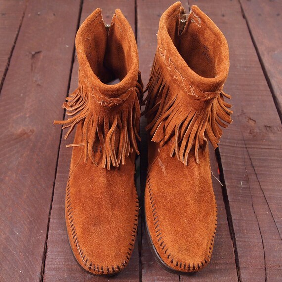 ankle length moccasins