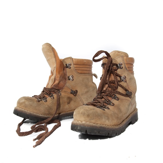 Vintage Leather Hikers Colorado By Kinney Sport Mountaineering