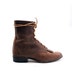 Country Western Lacer Boots with Roper Heel by Laredo in Rustic Brown for a Women's Size 11