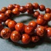 20 - 7-8MM Orange Magnesite Gemstone Beads