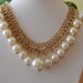 Chunky Dangle Pearl Necklace