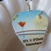 It's 5 o'clock somewhere guitar pick pendant