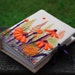 Embroidered flower Photo album for 100 photos