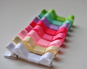 Hair clips, Baby hair clips, Toddler hair clips, Girls Hair Clips, pastel color hair clips, Baby no slip hair clips, baby barrettes