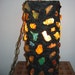 Lava-Lishous Resin Chunk Hanging Swag Lamp. Vintage 1960's. Tiki, Mod, Hollywood Regency, Mid century modern, Eames era.