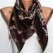 Turkish Anatolians Scarf - Oya - Yemeni - Cowl - Multicolor - Brown - New