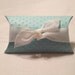 Light Blue Tiffany Inspired Pillow Favor Box, Wedding Favor Box, Party Favor Box, Candy Box, 12 Quantity