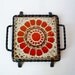 RESERVED - Vintage Ceramic Trivet