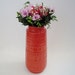 Vintage Scheurich Inka West German Vase in Orange