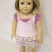 Ruffles blouse, skirt, and necklace
