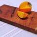 Wood Cutting Board / Serving Tray / Chopping Block - Natural Edge Salvaged Mesquite Wood (Can be personalized)