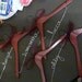Personalized bridal hangers for wedding dress or bridesmaid dresses