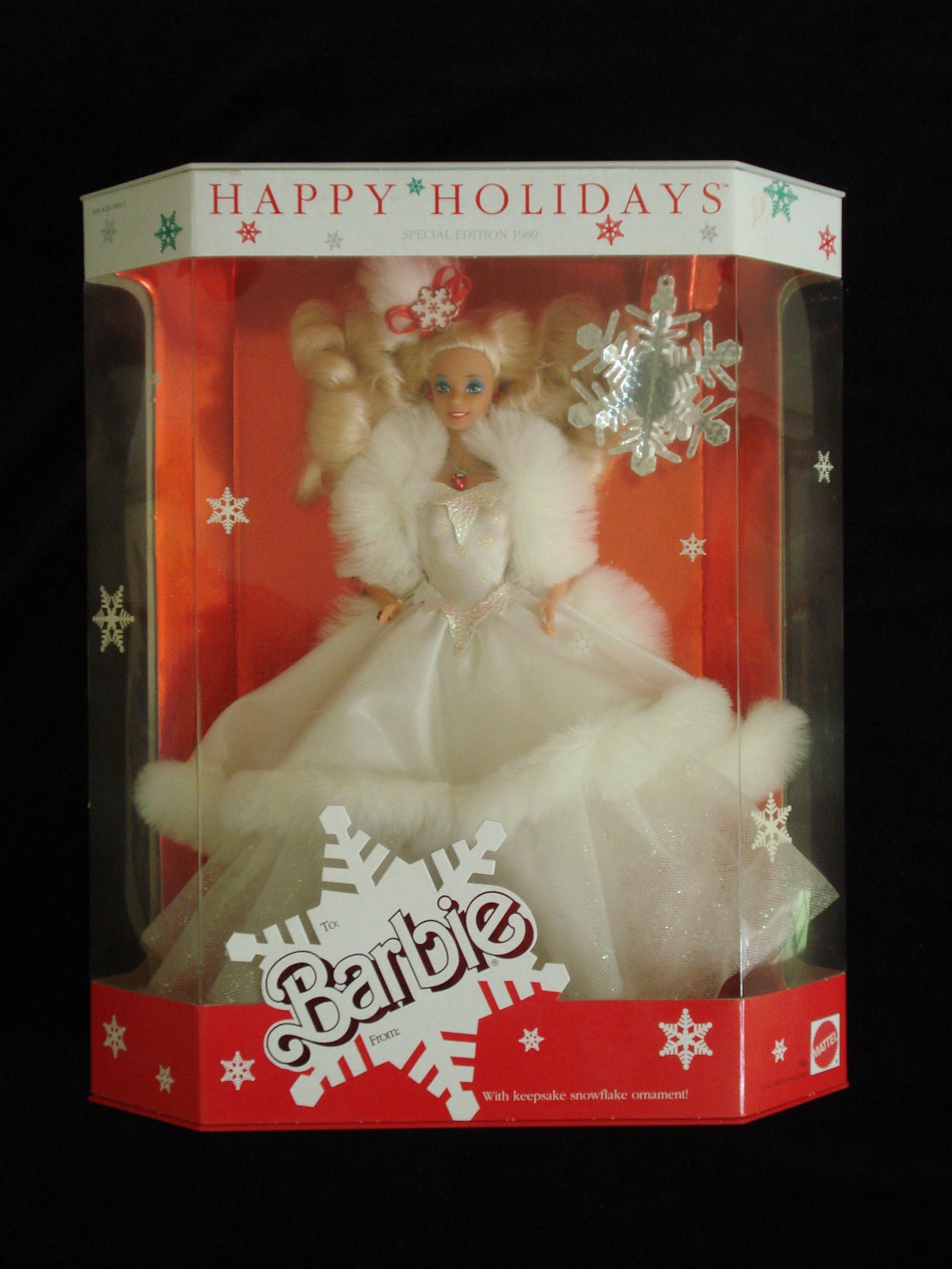 Vintage Holiday Barbie 1989