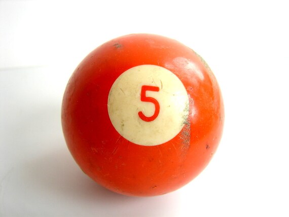 orange billiard ball