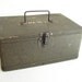 Vintage Heavy Duty Metal Field Box / Army Ammunition Box, Radio Box - Collectible, Home Decor, Unique Storage Box and more