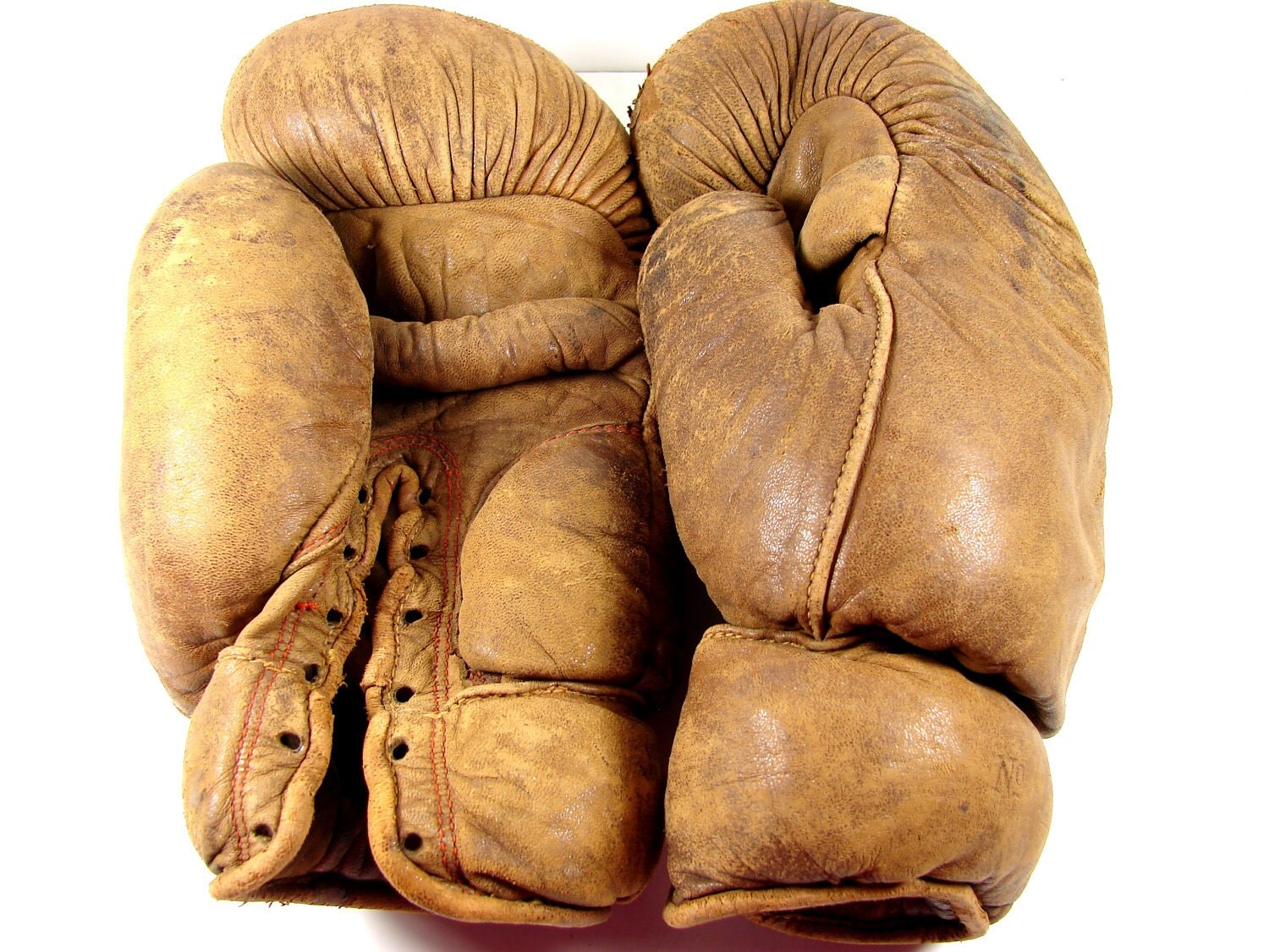 Vintage / Antique Leather Boxing Gloves