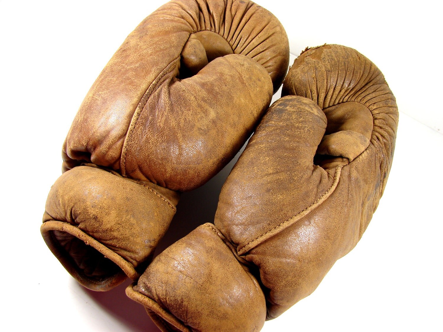 Vintage / Antique Leather Boxing Gloves