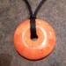 Fire Agate "Superwoman" Semi-Precious Nursing Breastfeeding Babywearing Necklace