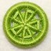 Dorset Button Flower Kit in apple green