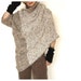 Awry Sweater. Earthy Coloring. Wool blend yarn.