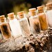 RESERVED - Custom Set of (8) Totem Animal Fur Bottles