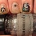 Anomaly Star Trek Series Nail Polish Lacquer Spiral Glitter Glow in the Dark Stars