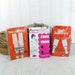 Woolworth Vanity Notions Collectibles - Vintage 3 Primstyle Original Packages - For Repurposing