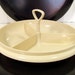 TupperWare Relish Suzette - Vintage Plastic 3 Pieces - Divided Serving Dish with Handle & Lid