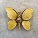 Vintage Enamel guilloche Butterfly