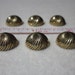 RESERVE for Metaketu 32 pcs 9/16" x 1/4" VINTAGE Bright Brass Diamond Cut Spiral Finding 19