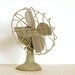 Small Vintage Metal Decorative Desk Fan