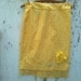 FOR TRICIA Winter yellow flowers daffodils daisies slim skirt brand new talbots skirt upcycled embellished lovely party girl