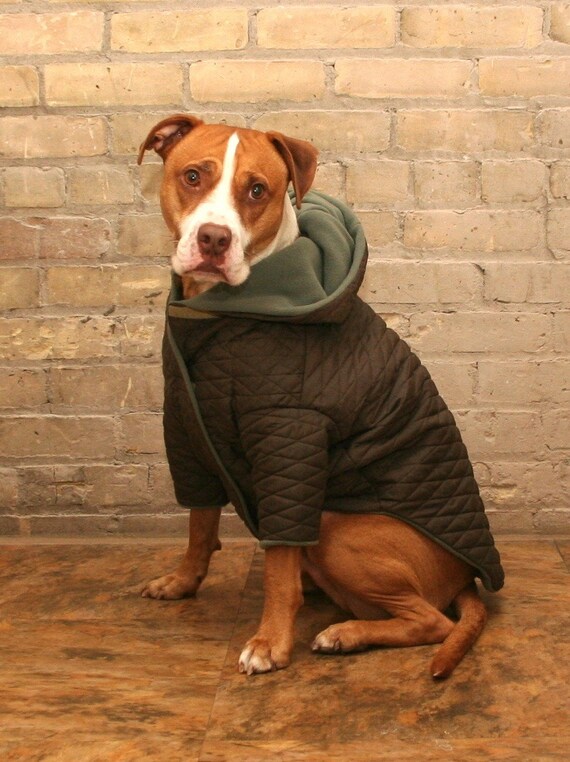 FleeceLined Puffy Dog Jackets for Big dogs or custom