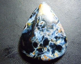 pietersite Gemstone Pear Drops cabochon 26ct-24x32mm top grade stunning quality very rare wholesale price